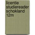 Licentie Studiereader Schokland 12M