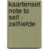 Kaartenset Note To Self - Zelfliefde