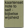 Kaartenset Note To Self - Bijbelse wijsheid door Essencio