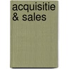 Acquisitie & Sales door André Schraa