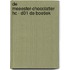 De meeester-chocolatier HC - D01 De Boetiek