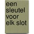 Een sleutel voor elk slot