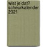 Wist je dat? Scheurkalender 2021