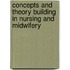 Concepts and theory building in nursing and midwifery