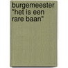 Burgemeester "Het is een rare baan" door Remco Dolstra