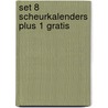 Set 8 scheurkalenders plus 1 gratis door Onbekend