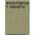 Accountancy 1 MBM07a
