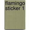 Flamingo Sticker 1 door Onbekend
