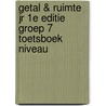 Getal & Ruimte jr 1e editie groep 7 toetsboek niveau door Onbekend