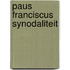 Paus Franciscus Synodaliteit