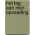 Het lag aan mijn opvoeding