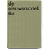 De Nieuwsrubriek 6M