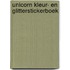 Unicorn kleur- en glitterstickerboek