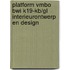 Platform vmbo BWI K19-KB/GL Interieurontwerp en Design