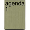 Agenda 1 by Unknown