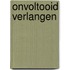 Onvoltooid Verlangen