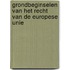 Grondbeginselen van het recht van de Europese Unie