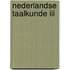 Nederlandse taalkunde III