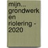 Mijn... grondwerk en riolering - 2020