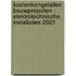 Kostenkengetallen bouwprojecten - Elektrotechnische installaties 2021