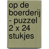 Op de boerderij - puzzel 2 x 24 stukjes door Onbekend