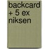 Backcard + 5 ex Niksen