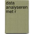 Data analyseren met R