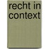 Recht in context