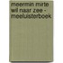 Meermin Mirte wil naar zee - Meeluisterboek