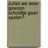 Zullen we weer gewoon schooltje gaan spelen?