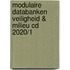 Modulaire databanken Veiligheid & milieu cd 2020/1