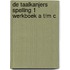 De Taalkanjers Spelling 1 Werkboek A t/m C