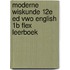 Moderne Wiskunde 12e ed vwo English 1b FLEX leerboek