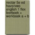 Nectar 5e ed havo/vwo English 1 FLEX leerboek + werkboek A + B