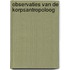 Observaties van de korpsantropoloog