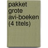 Pakket Grote AVI-boeken (4 titels) door Onbekend