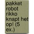 Pakket Robot Rikko knapt het op! (5 ex.)