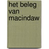 Het beleg van Macindaw by John Flanagan