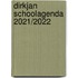 Dirkjan schoolagenda 2021/2022