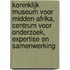 Koninklijk Museum voor Midden-Afrika, Centrum voor onderzoek, expertise en samenwerking
