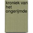 Kroniek van het ongerijmde