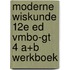 Moderne Wiskunde 12e ed vmbo-gt 4 a+b werkboek