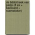 De bibliotheek van Parijs (8 ex + backcard + raamsticker)
