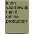 Klein Vaarbewijs I en II Online producten