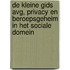 De Kleine Gids AVG, Privacy en beroepsgeheim in het sociale domein