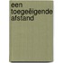 Een Toegeëigende Afstand