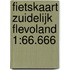 Fietskaart Zuidelijk Flevoland 1:66.666