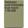 Fietskaart Zuid-Hollandse kust noord 1:66.666 door Anwb
