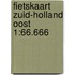 Fietskaart Zuid-Holland oost 1:66.666