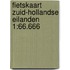 Fietskaart Zuid-Hollandse eilanden 1:66.666